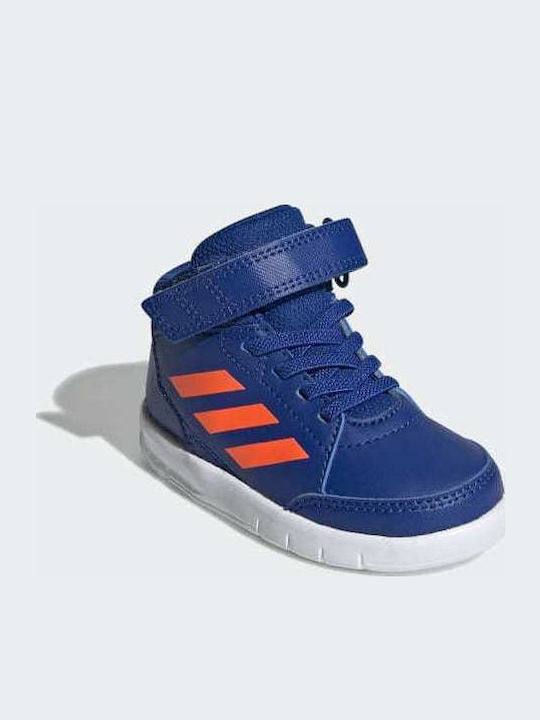 AltaSport Mid Kids Sneakers High with Scratch Collegiate Royal / Solar Orange / Cloud White