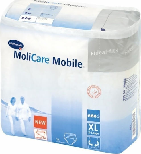 Hartmann MoliCare Mobile Пелени за инконтиненция 6 капки XLarge 14бр