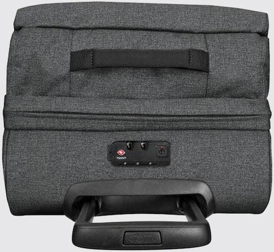 Eastpak Tranverz S Σακ Βουαγιάζ Πλάτης 42lt Μαύρο με Ρόδες Υφασμάτινο Μ51xΠ23xΥ32εκ.