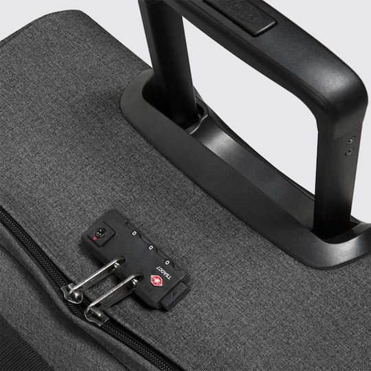 Eastpak Tranverz S Σακ Βουαγιάζ Πλάτης 42lt Μαύρο με Ρόδες Υφασμάτινο Μ51xΠ23xΥ32εκ.