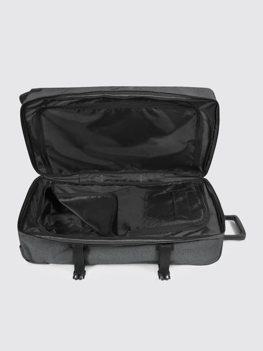 Eastpak Tranverz L Голям Куфар За Пътуване Текстилен Черен С 2 Колела Височина 79см
