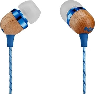 The House Of Marley Smile Jamaica Mic In-ear Handsfree with 3.5mm Connector Blue