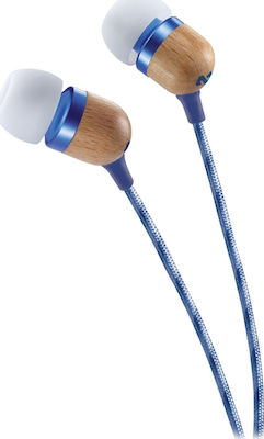 The House Of Marley Smile Jamaica Mic In-ear Handsfree with 3.5mm Connector Blue