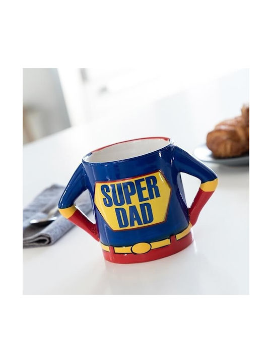 Super Dad Cană Ceramică Albastru 1buc