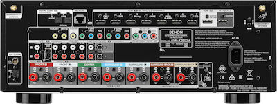 Denon AVR-X2600H Ραδιοενισχυτής Home Cinema 4K 7.2 Καναλιών 95W/8Ω 125W/6Ω με HDR και Dolby Atmos Μαύρος