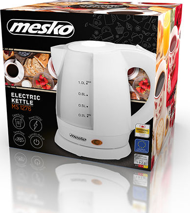 Mesko MS-1276 Kettle 1lt 1600W White