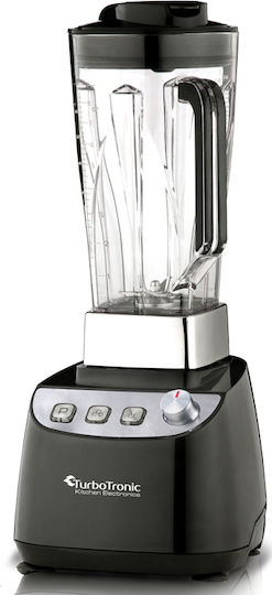 Turbotronic TT-PB-600 Commercial Blender 1.5kW Black with Jug Capacity 1.8lt