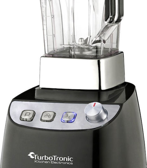 Turbotronic TT-PB-600 Commercial Blender 1.5kW Black with Jug Capacity 1.8lt