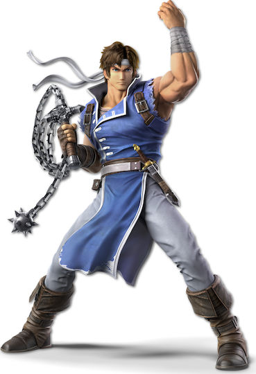 Nintendo Amiibo Super Smash Bros Richter No.82 Figură de personaj pentru Switch