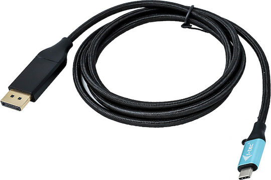 i-tec Braided USB 3.1 Video Cable USB-C male - DisplayPort Μπλε 1.5m C31CBLDP60HZ