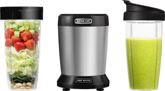 Sencor Blender with Tritan Jug 1 lt 1000W Inox SNB 4302SS