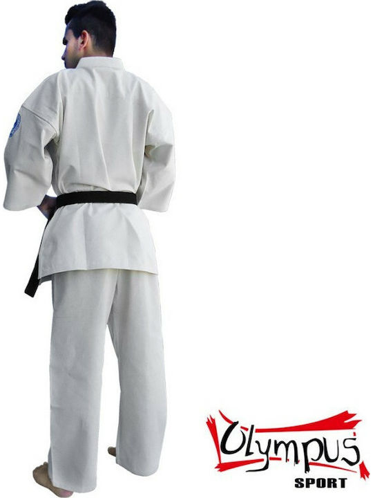 Olympus Sport Traditional Karate Uniform Student 11oz White