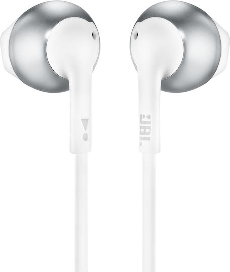 JBL Tune 205 Earbuds Handsfree with 3.5mm Connector Silver