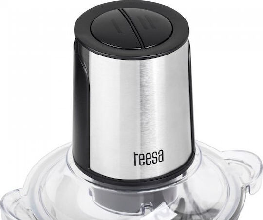 Teesa Mini Tocător Multi 400W Cu Vas 1.5L Gri