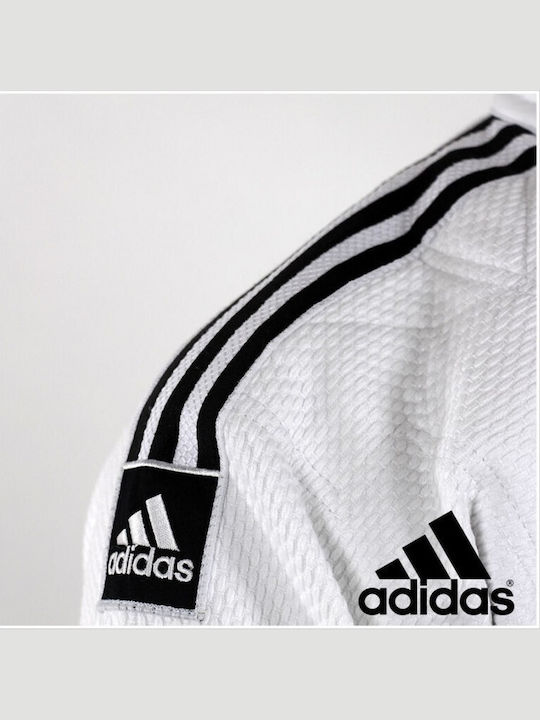 adidas Champion II Ενηλίκων / Παιδική Στολή Judo Λευκή IJF Approved
