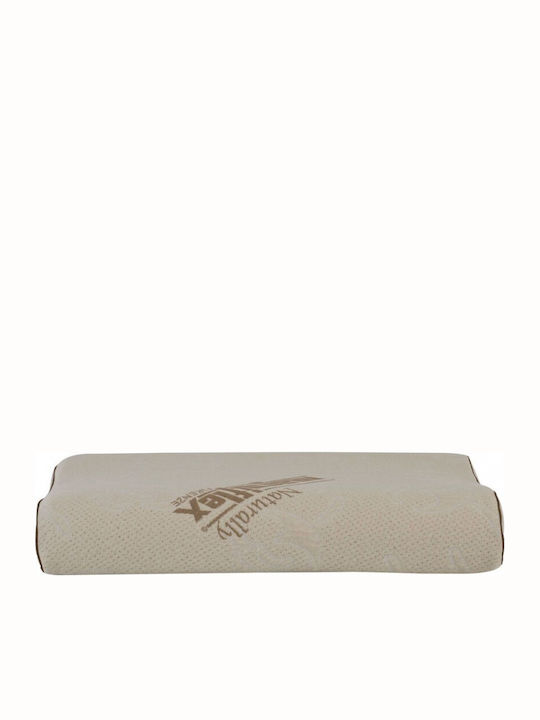 Magniflex Toscana Cotton Deluxe Wave Μαξιλάρι Ύπνου Memory Foam 43x63x11cm