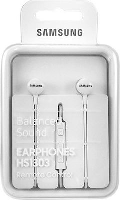 Samsung HS130 In-ear Handsfree με Βύσμα 3.5mm Λευκό