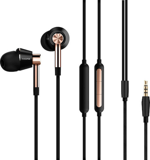 1More Triple Driver In-ear Handsfree με Βύσμα 3.5mm Χρυσό