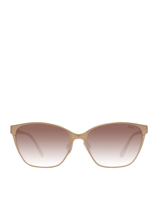 Elle Women's Sunglasses with Gold Metal Frame 14822 GD