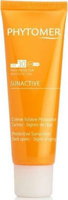 Phytomer SunActive Αντηλιακή Κρέμα Προσώπου και Χειλιών SPF30 50ml