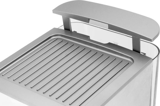 Design Espresso Pro 42709 Μηχανή Espresso 1000W Πίεσης 15bar Ασημί
