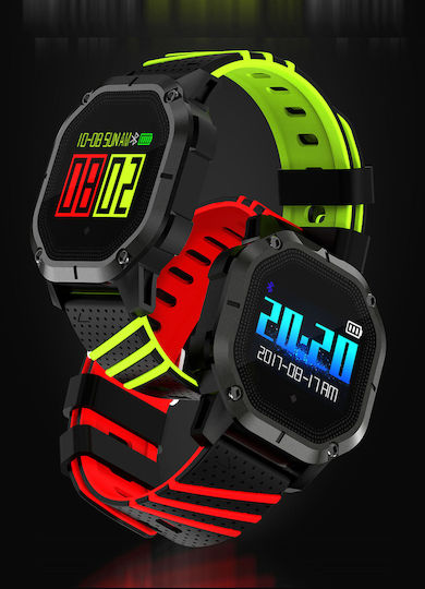 Colmi K5 Smartwatch με Παλμογράφο (Μαύρο)
