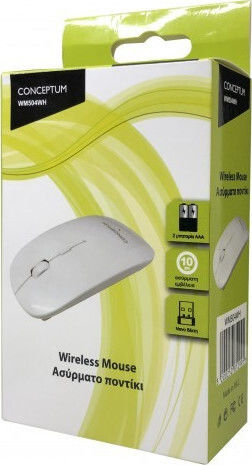 Conceptum WM504 Wireless Mouse Alb