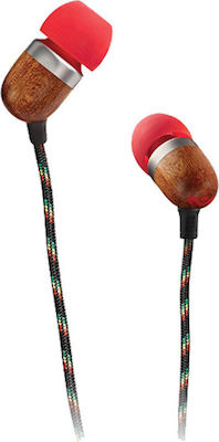 The House Of Marley Smile Jamaica Mic In-ear Handsfree with 3.5mm Connector Fire