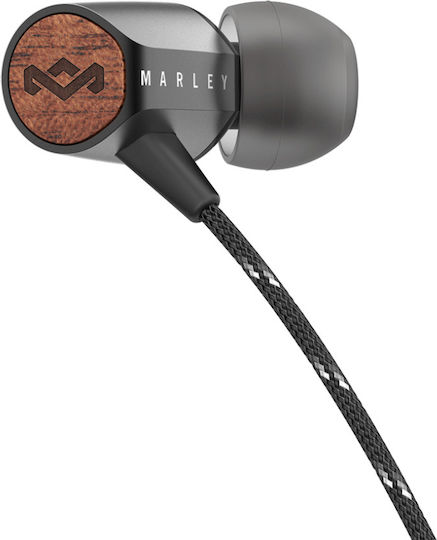The House Of Marley Uplift V2 In-ear Handsfree με Βύσμα 3.5mm Μαύρο