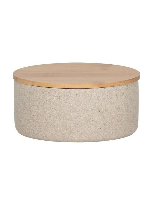 Sealskin Grace Tisch Wattebehälter Bamboo Sand