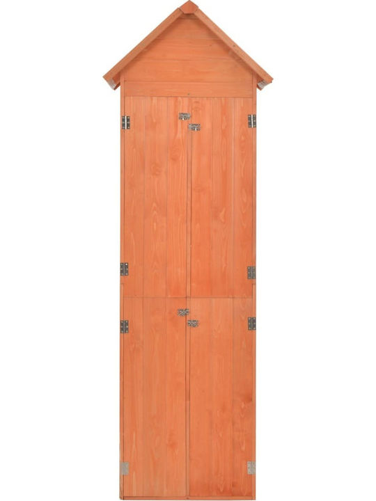 Wooden Garden Shed M0.71xW0.6xH2.13m
