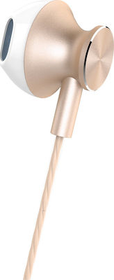 Yenkee YHP 305 In-ear Handsfree with 3.5mm Connector Gold