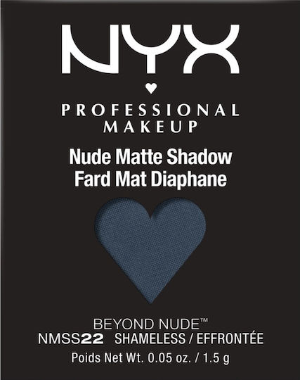 NYX Professional Makeup Beyond Nude Matte Eye Shadow Matte in Pressed Powder Form 22 Shameless 1.5g