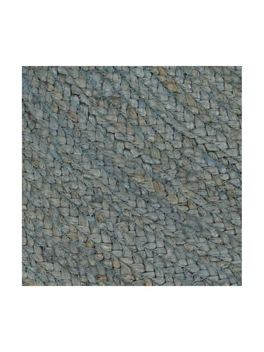 vidaXL Handmade Rug Round Wicker Green