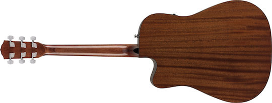 Fender Ηλεκτροακουστική Κιθάρα CD-60SCE Dreadnought Cutaway Natural
