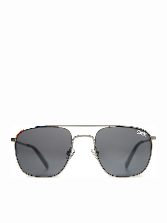 Superdry Sdr Glacius Γυαλιά Ηλίου Ασημί με Μεταλλικό Σκελετό