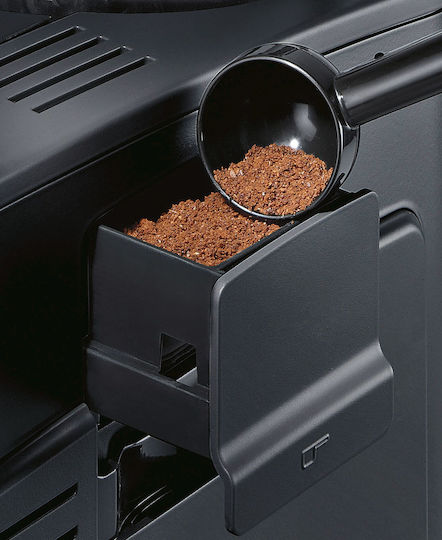 Siemens Eq.6 Plus S100 Αυτόματη Μηχανή Espresso 1500W Πίεσης 19bar με Μύλο Άλεσης Μαύρη TE651209RW