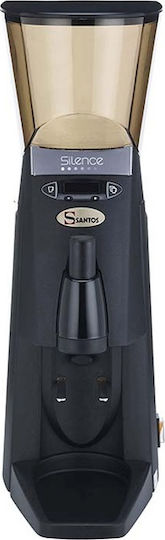 Santos Silent No 55 Mühle für gewerbliche Kaffee Abrufbar 1.1kW mit X-Lagerkapazität 2.2kg Black