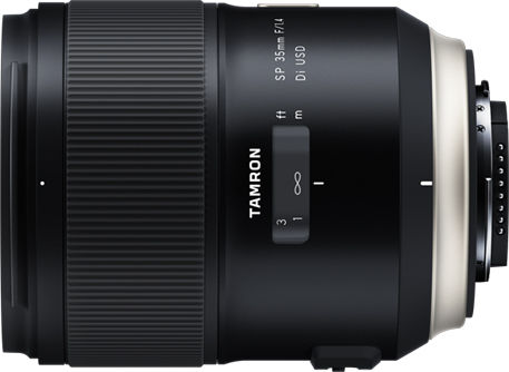 Tamron Full Frame Camera Lens SP 35mm f/1.4 Di USD Wide Angle for Nikon F Mount Black