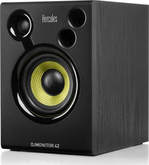 Hercules Monitor 42 Ηχεία Studio Monitor 4" 40W (Ζεύγος) Μαύρα