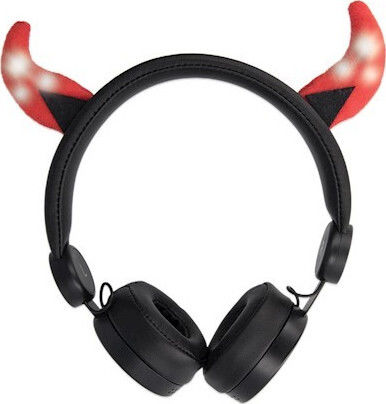 Forever AMH-100 Wired On Ear Headphones with 4 hours of Operation Black