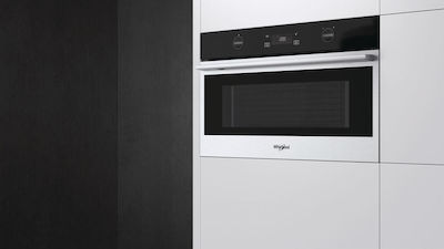 Whirlpool W7 MD540 Εντοιχιζόμενος Φούρνος Μικροκυμάτων με Grill 31lt Inox