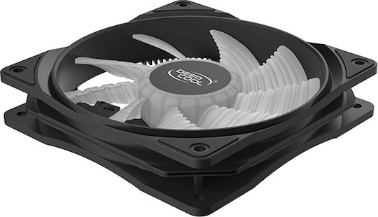 Deepcool RF120 Case Fan (1300rpm / 48.9cfm) With Blue Lighting And 3-Pin / 4-Pin Molex Connection