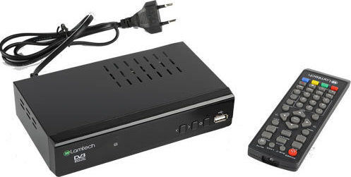 Lamtech LAM020915 LAM020915 Ψηφιακός Δέκτης Mpeg-4 Full HD (1080p) με Λειτουργία PVR (Εγγραφή σε USB) Σύνδεσεις SCART / HDMI / USB