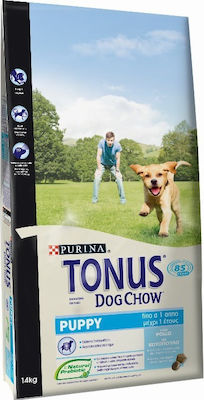 Purina Tonus Dog Chow Puppy 14kg Hrană Uscată pentru Cățeluși de Rase Mici cu Pui