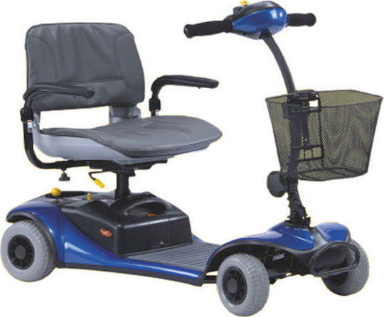 Shoprider Trendy 0811101 Инвалидна Количка Скутер Сгъваема 46см Сребриста