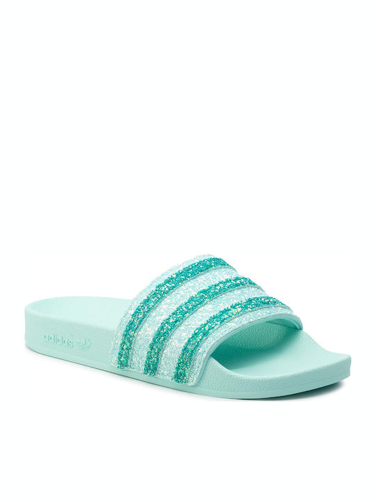 Adidas Adilette Women's Slides Turquoise