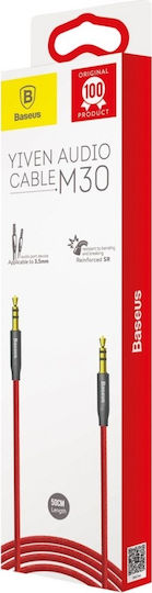 Baseus 3.5mm male - 3.5mm male Cable Red 1m (CAM30-B91)