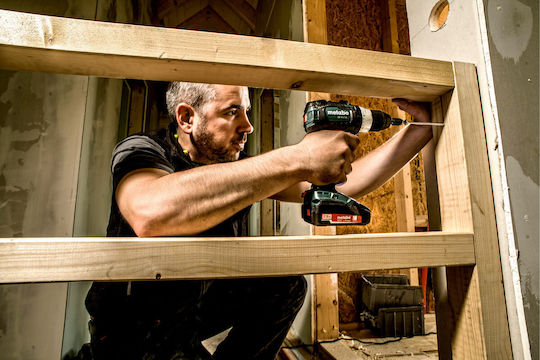 Metabo Combo Set 2.3.7 BL LIHD Σετ Κρουστικό Δραπανοκατσάβιδο & Πιστολέτο Brushless 18V με 2 Μπαταρίες 4Ah και Θήκη