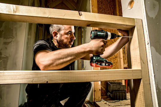 Metabo Combo Set 2.3.7 BL LIHD Σετ Κρουστικό Δραπανοκατσάβιδο & Πιστολέτο Brushless 18V με 2 Μπαταρίες 4Ah και Θήκη